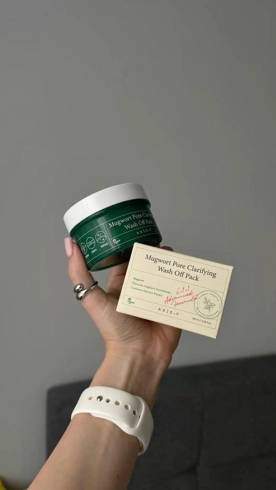 Axis-Y Mugwort Pore Clarifying Wash Off Pack